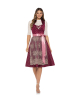 Seidendirndl Annabell in Pink mit Ornamenten