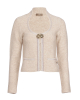 Cashmere Strickjacke Marie in Beige