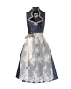 Dirndl Annabelle in Anthrazit