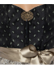 Dirndl Annabelle in Anthrazit