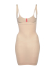  Shape my Day-Open-Bust Full Slip in Nude