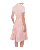 Roséfarbenes Unikat-Dirndl mit Spitze