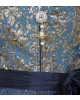 Dirndl in Blau/Gold
