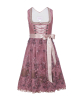 Dirndl in Rosa/Pink mit Spitzenschürze
