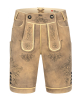 Lederhose Ulli in Beige