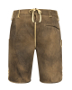 Lederhose Stefan in Braun-Beige