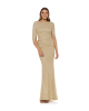 Abendkleid aus Lurex in Gold