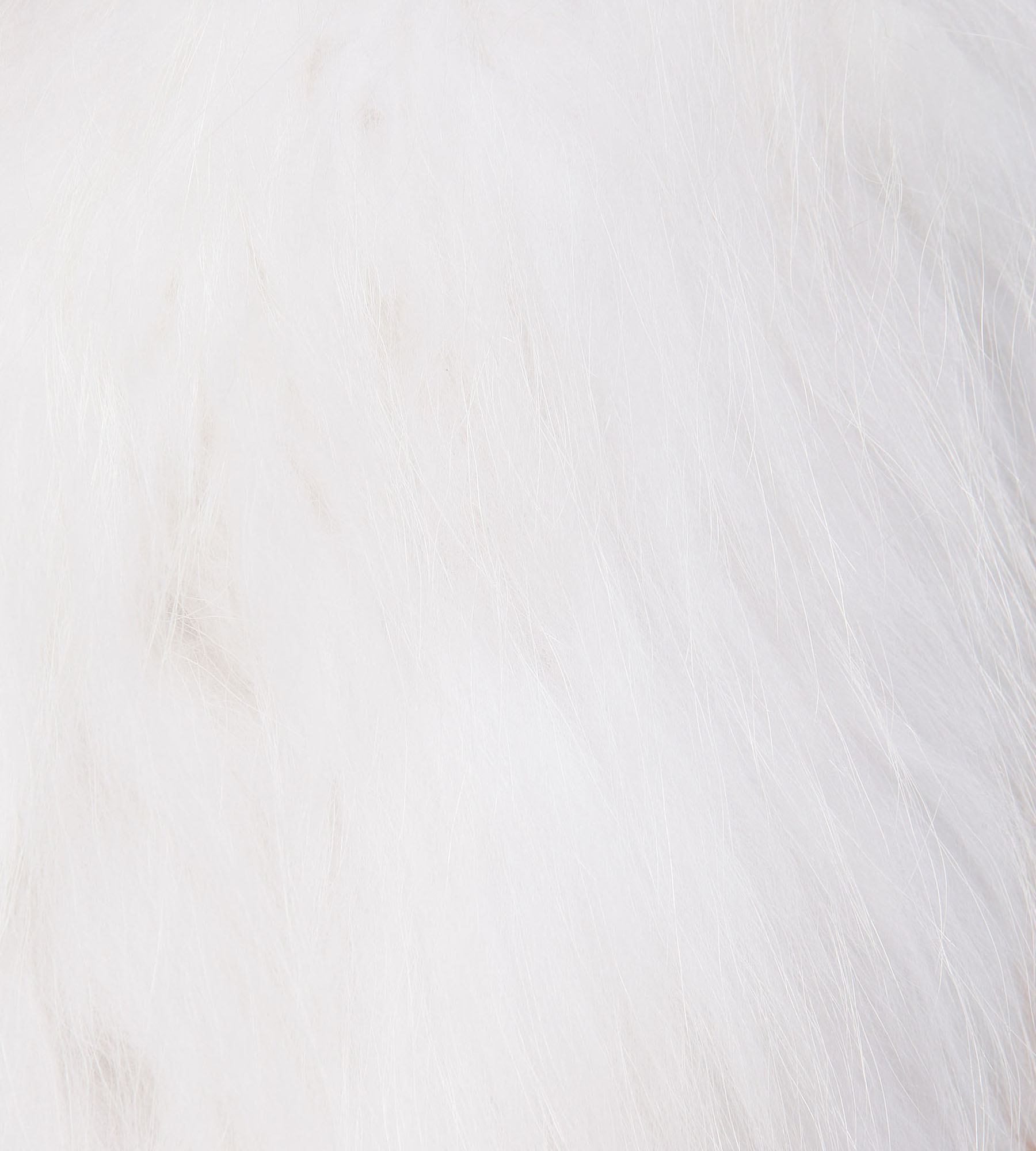 Fellweste in naturweiss