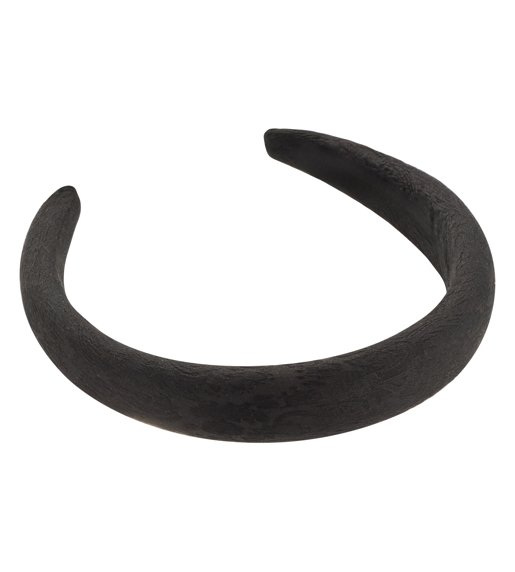 Jaquard-Haarreif in Schwarz