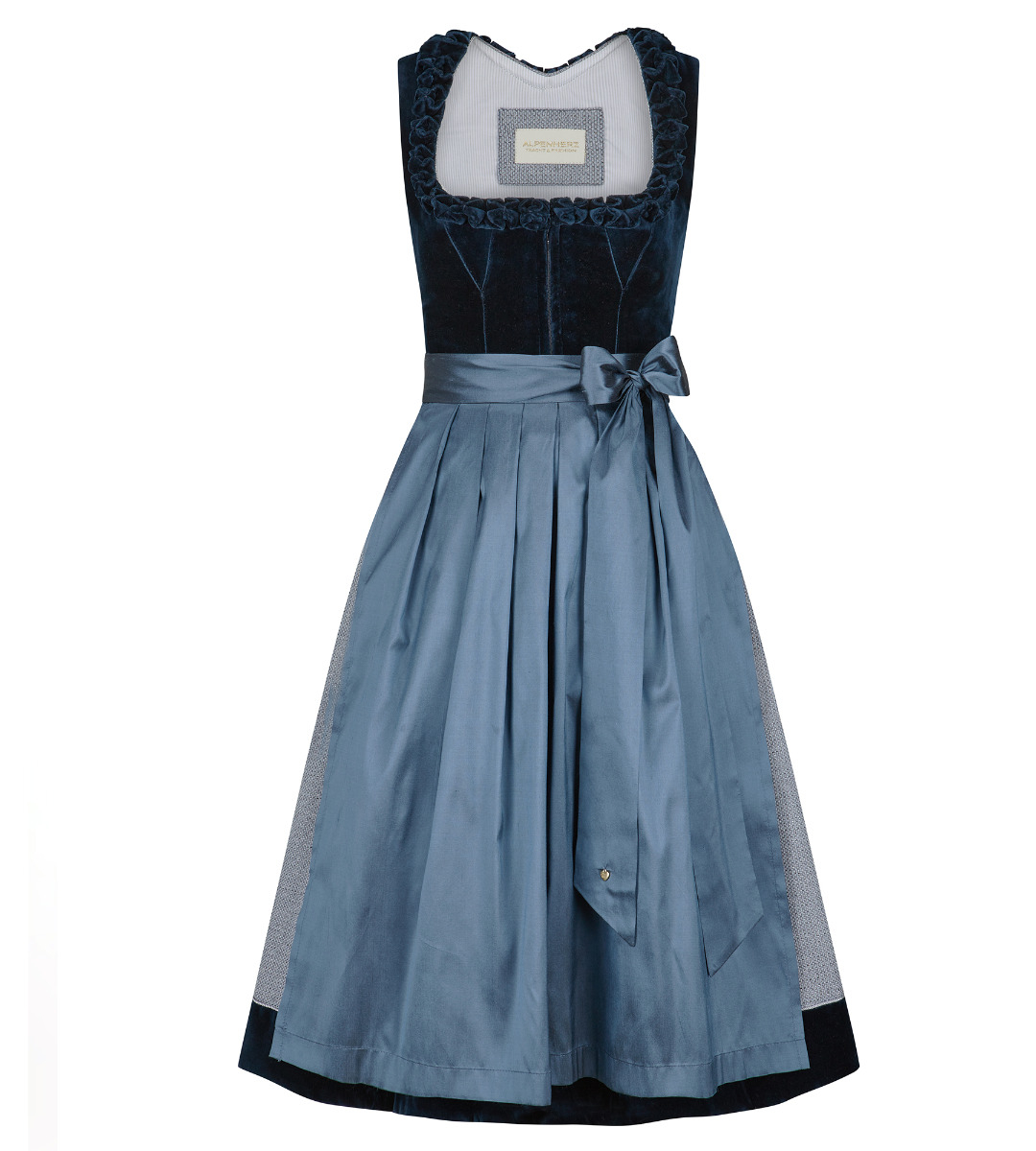 Dirndl Rosalie in Blau