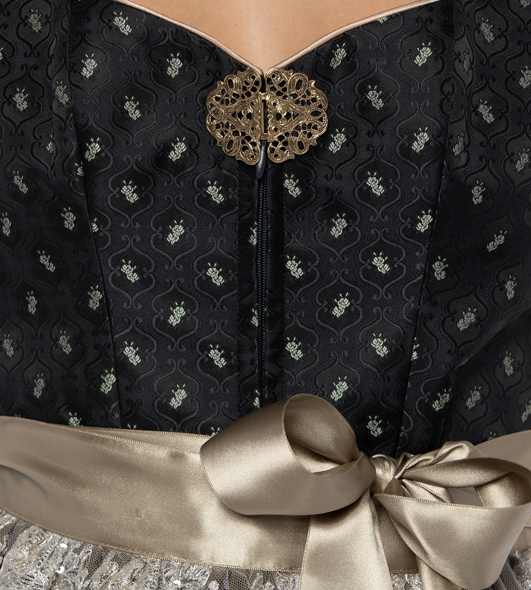 Dirndl Annabelle in Anthrazit