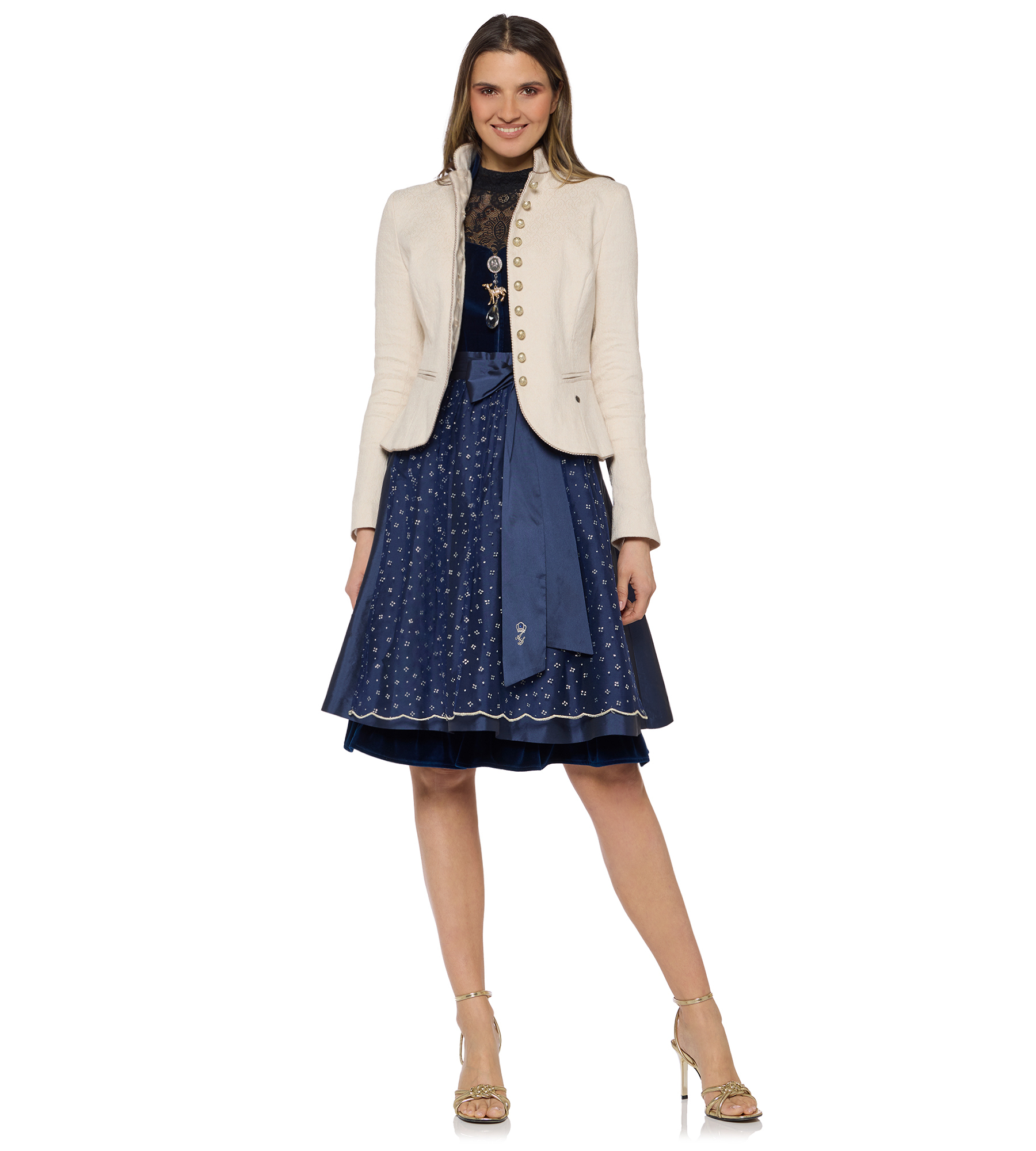 Stretch-Janker Christl in Ecrué