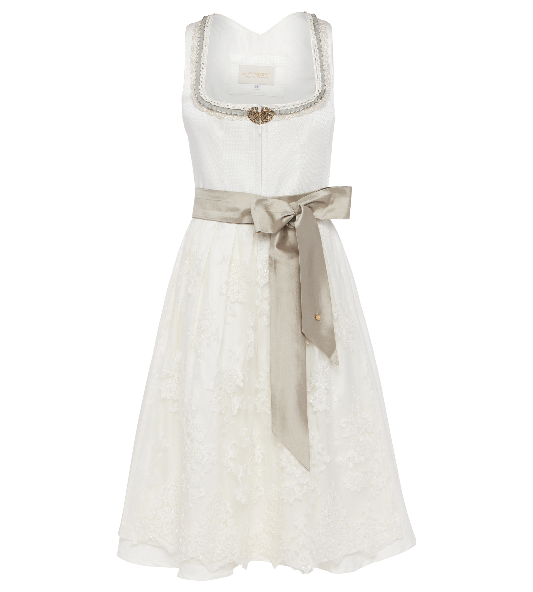 Hochzeitsdirndl Janina in Ecrué