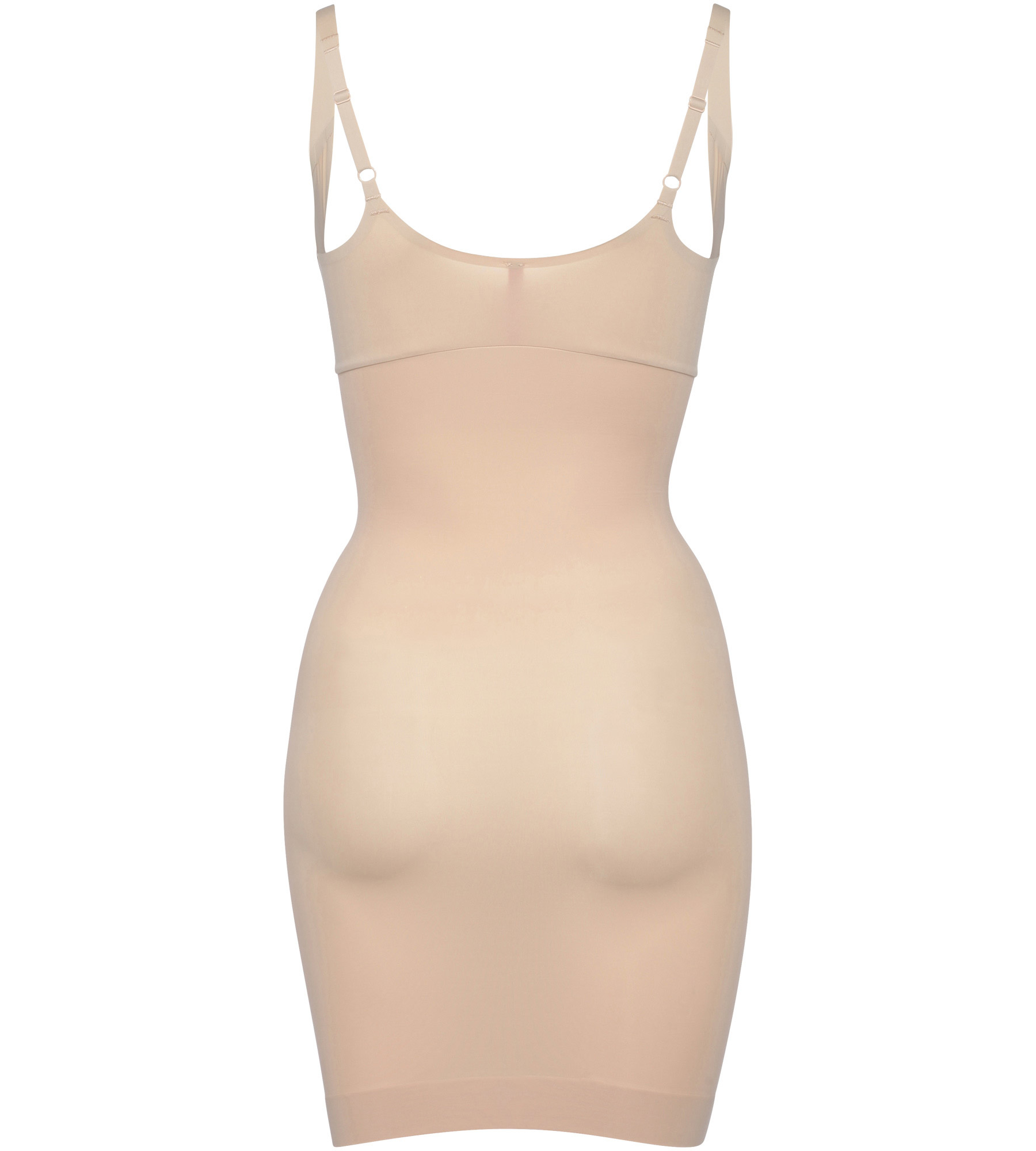  Shape my Day-Open-Bust Full Slip in Nude