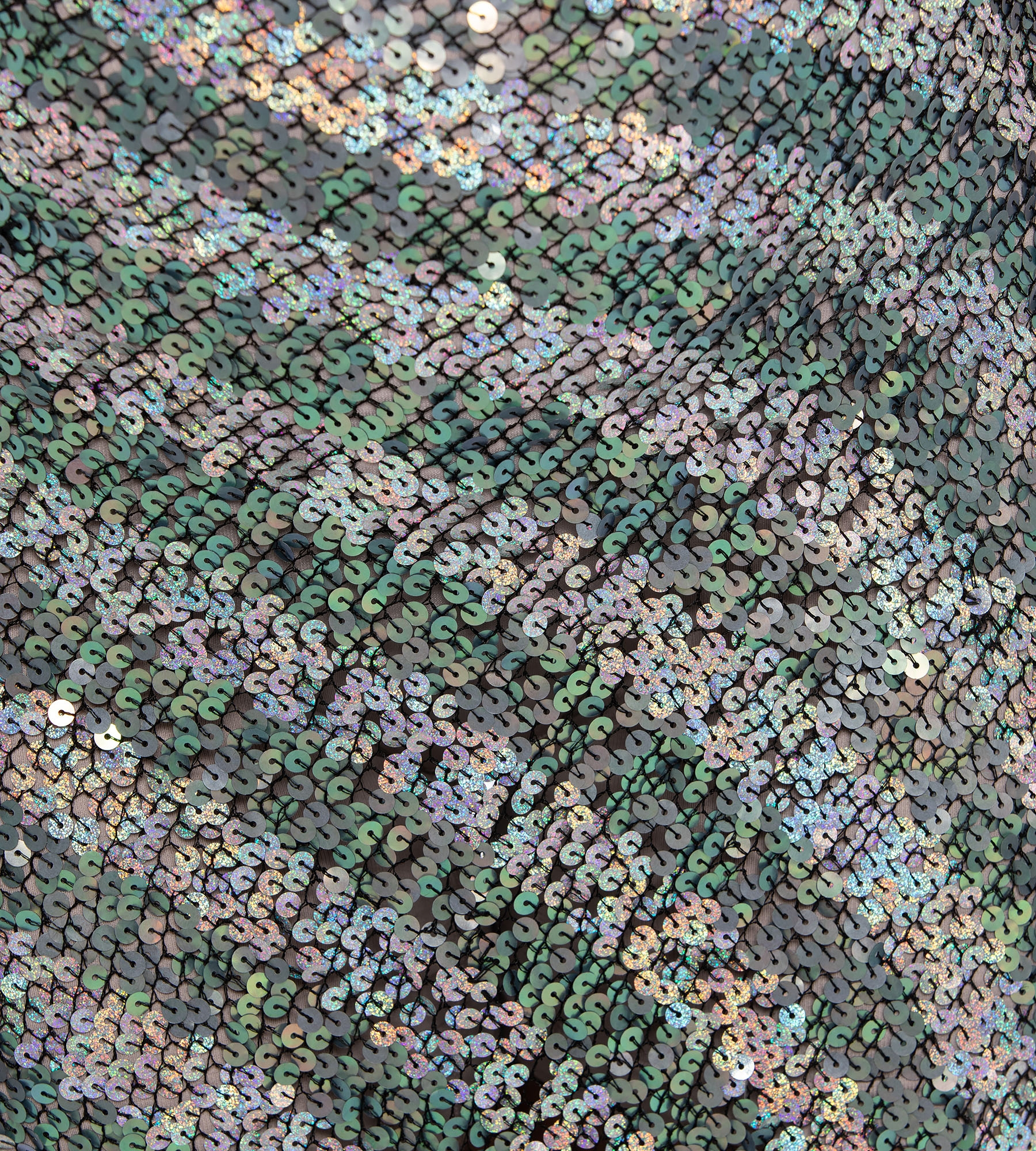 Paillettenkleid in Multicolor