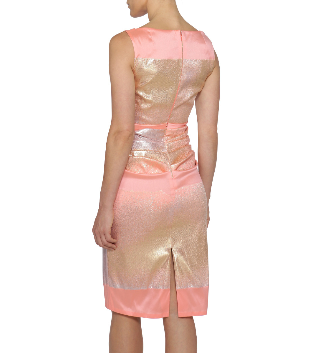 Cocktailkleid in Rosé/Gold