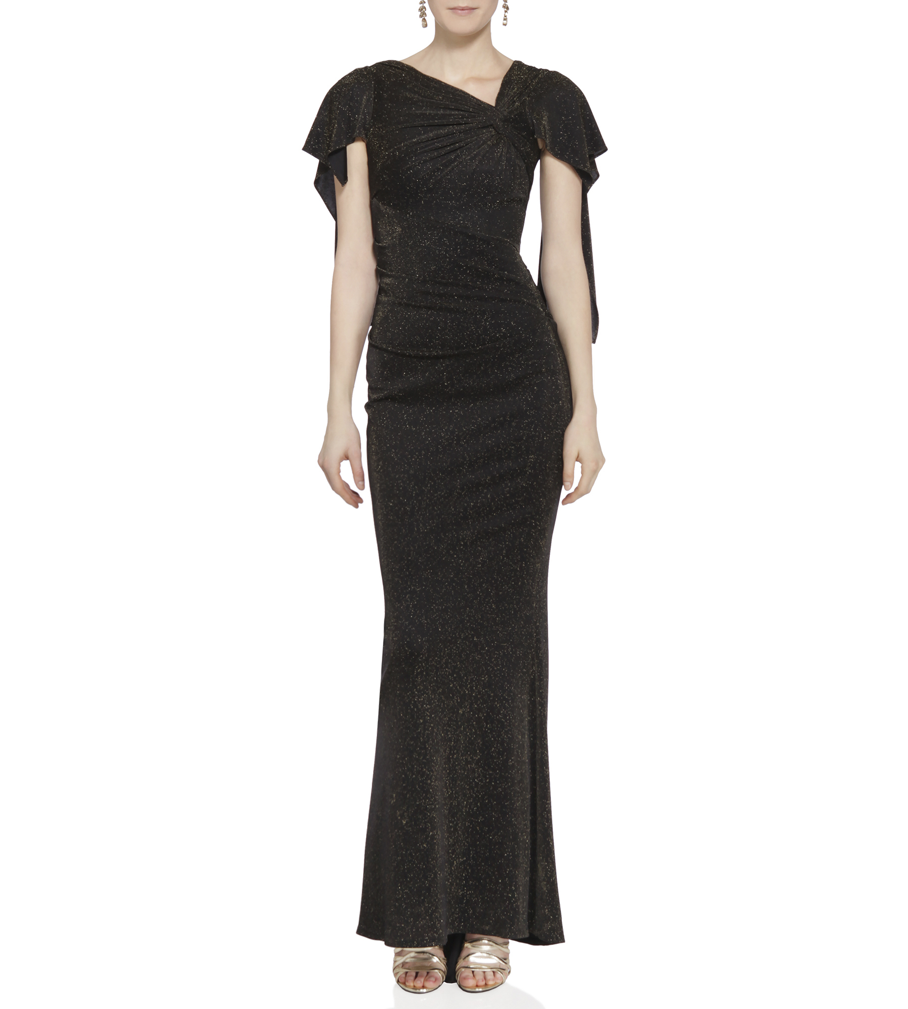 Glitzerkleid in Schwarz