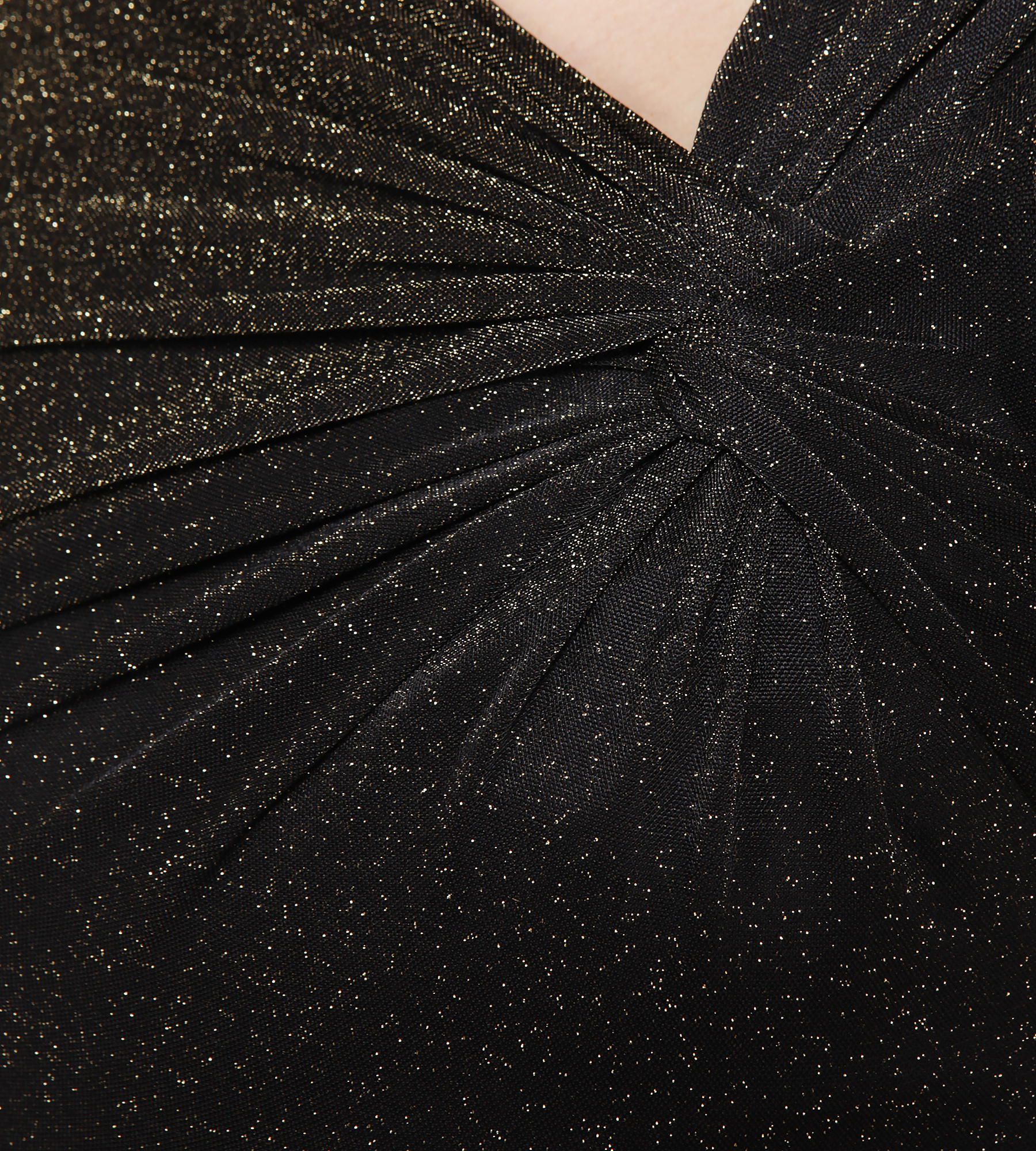 Glitzerkleid in Schwarz