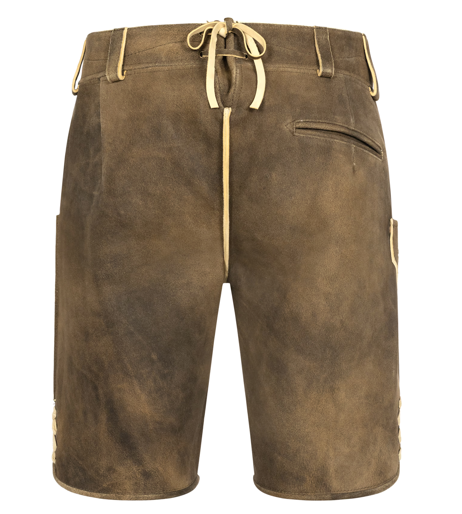 Lederhose Stefan in Braun-Beige