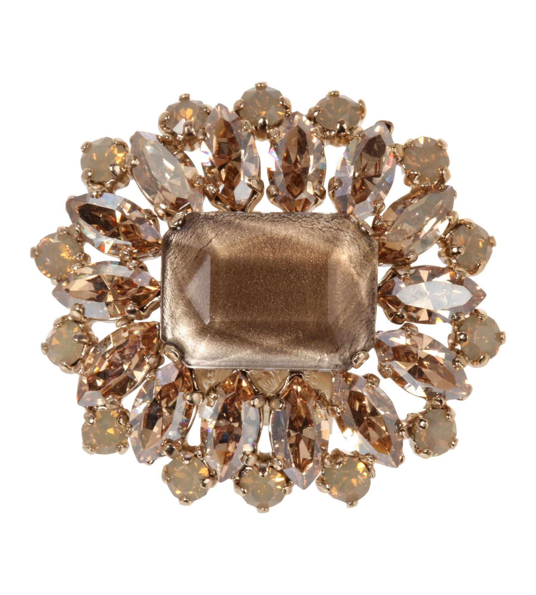 Statement Ring in Gold