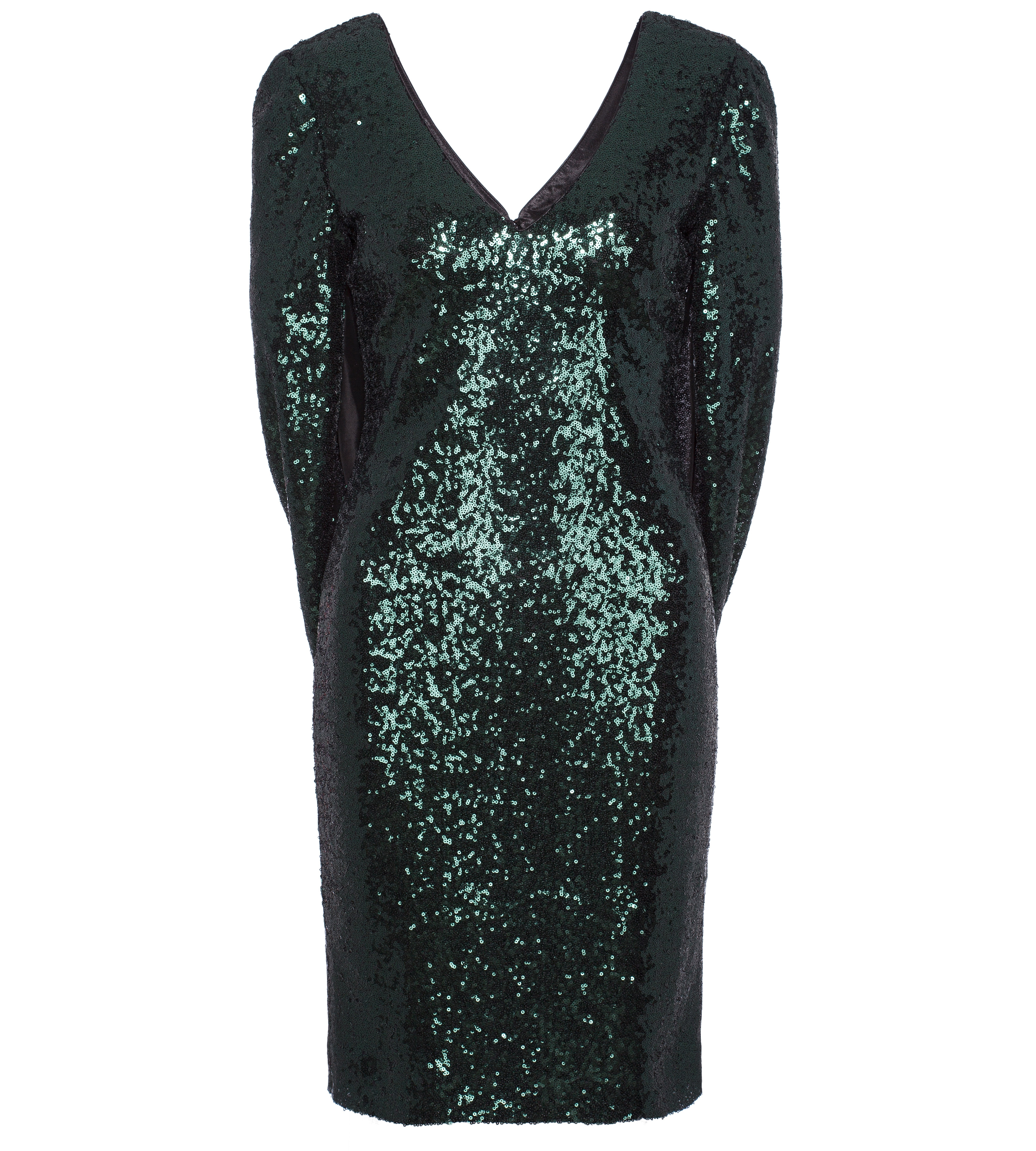 Cocktailkleid mit Cape in Grün