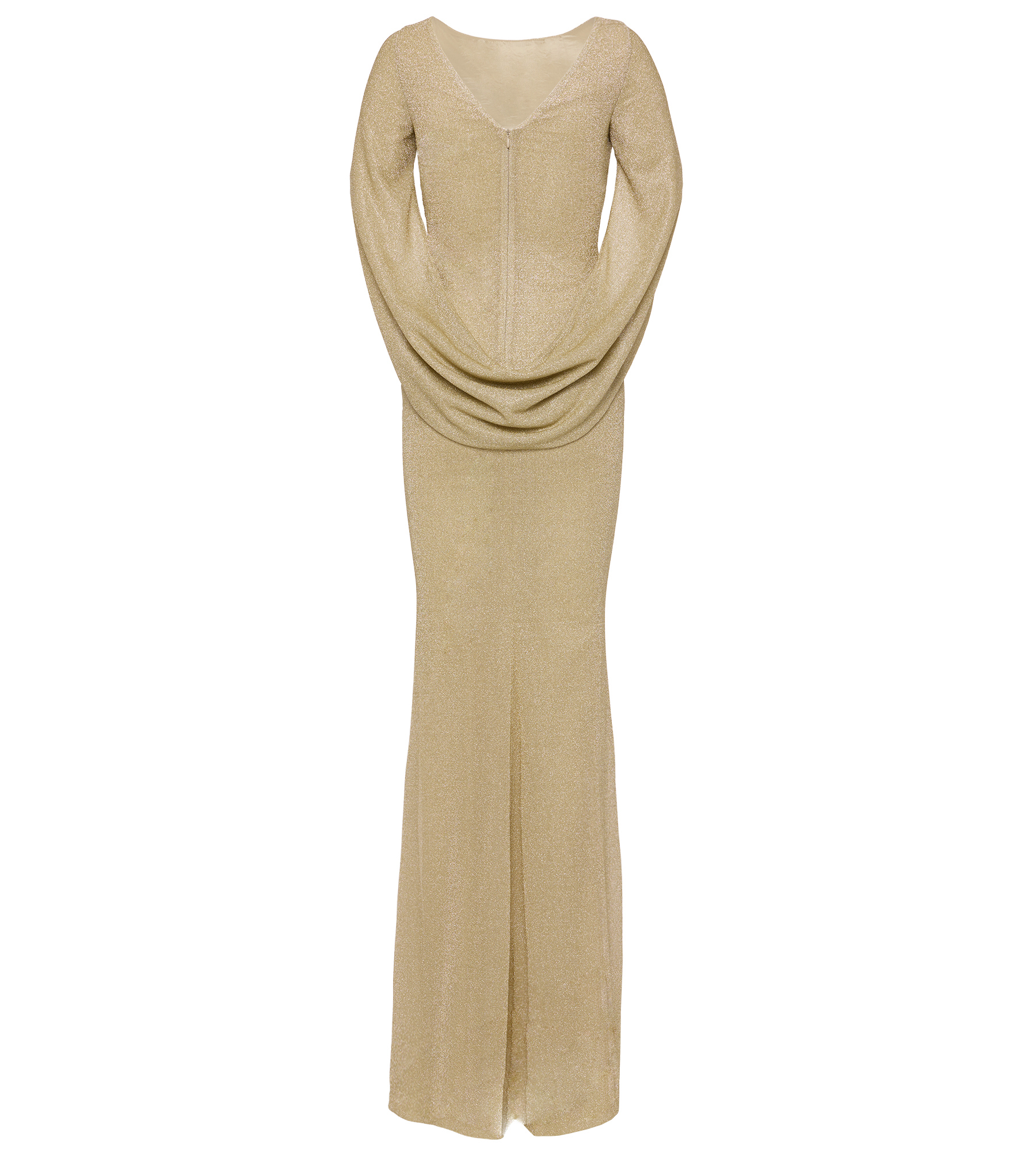 Abendkleid aus Lurex in Gold