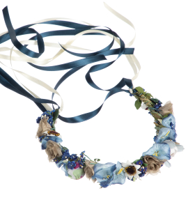 Haarreif in Dunkelblau