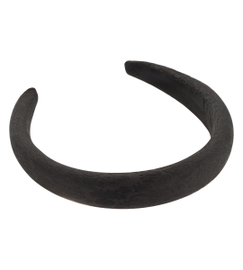 Jaquard-Haarreif in Schwarz