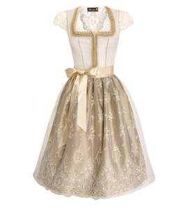 Hochzeitsdirndl Dirndl Vivian in Ecrue