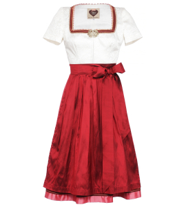 Dirndl Jana in Weiss