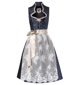 Dirndl Annabelle in Anthrazit