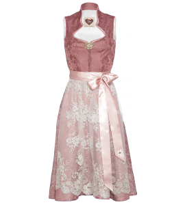 Dirndl Annabelle in Altrosa