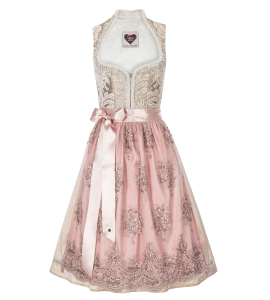 Hochzeits Dirndl Viktoria in Cremé