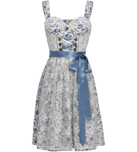 Dirndl mit romantischem Blumendruck