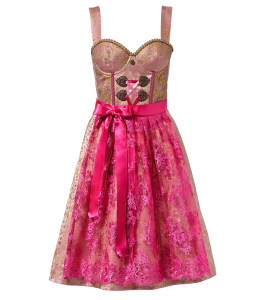 Glamourdirndl in Pink