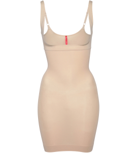  Shape my Day-Open-Bust Full Slip in Nude