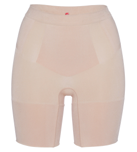 OnCore Mid-Tigh Short in Nude