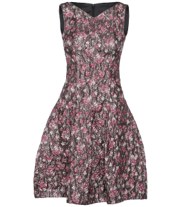 Cocktailkleid mit Blumenmuster