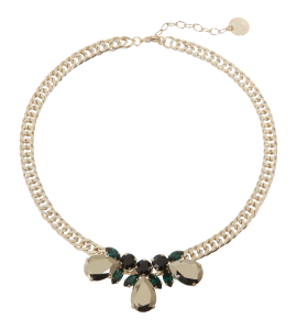 Gliederkette mit Swarovski Kristallen