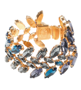 Kristall-Armband in Blau-Lila-Kristall