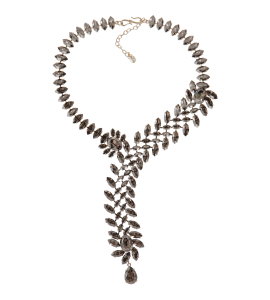 Extravagantes Collier in Silber