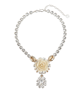 Feminine Kette mit Swarovski-Steinen