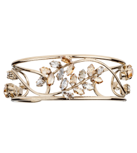 Schmale Armspange in Tricolor