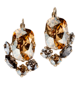 Ohrring in Gold/ Silber