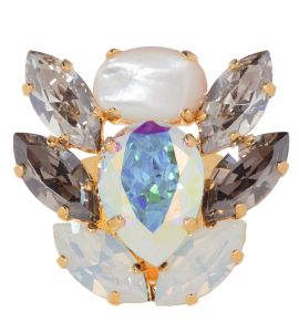 Ring in Cristal-Weiss