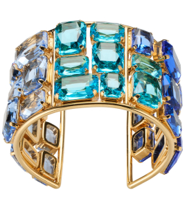 Armspange mit blauen Kristallen