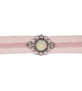 Kropfband in Rosa