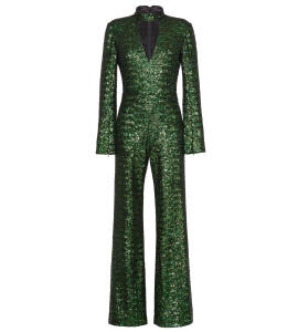 Jumpsuit mit Cut Out in Gruen