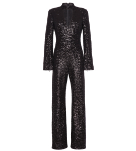 Jumpsuit mit Cut Out in Schwarz