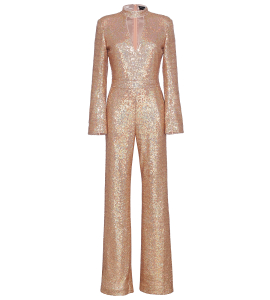 Jumpsuit mit Cut-Out in Apricot